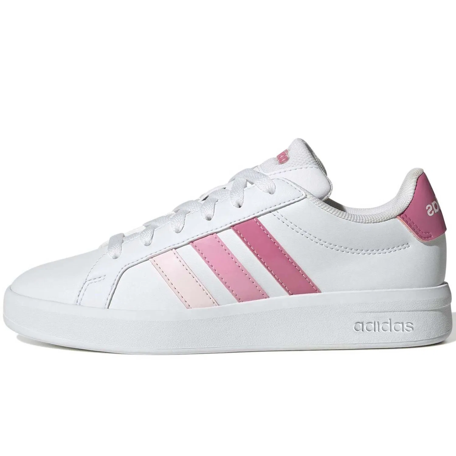 Детские кроссовки с синтетической кожей Grand Court 3.0 J Adidas, Weiß