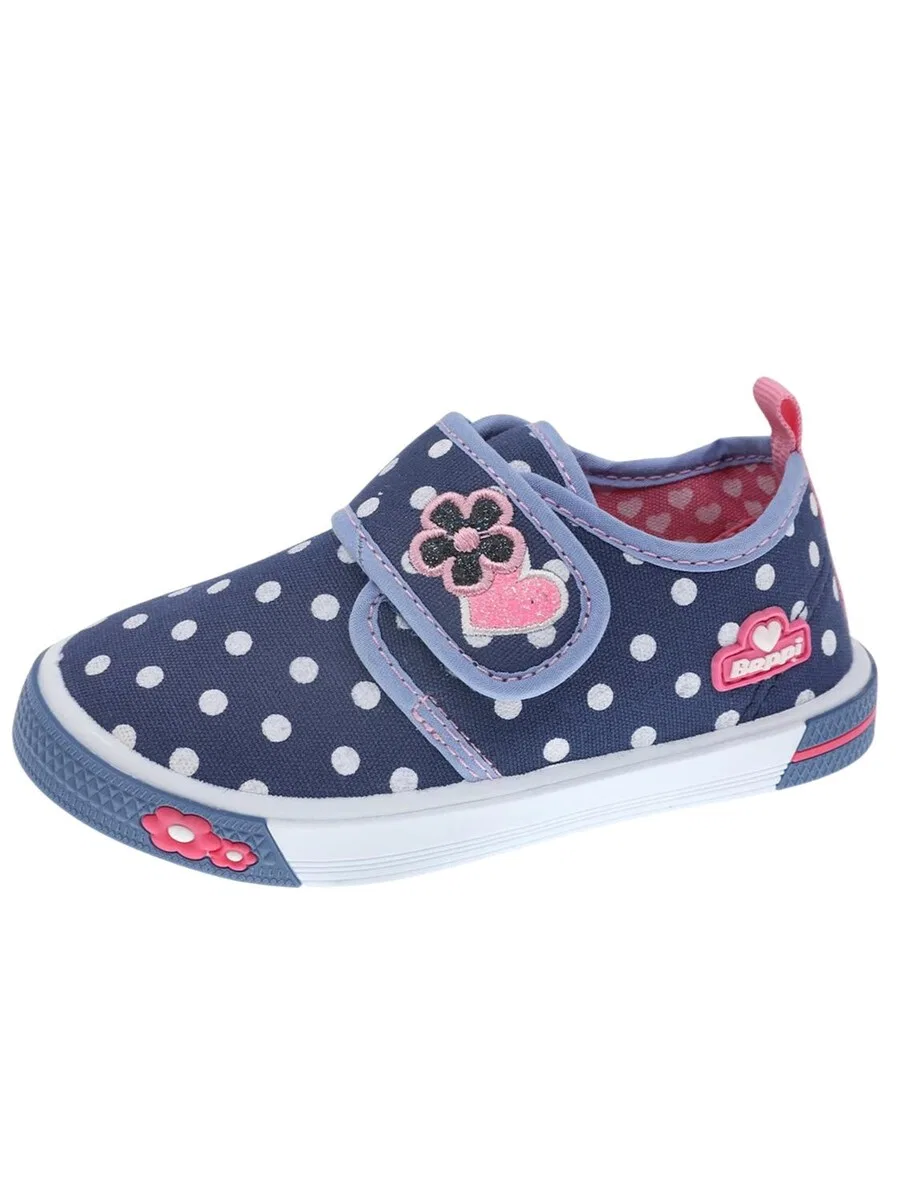 Кроссовки Beppi «Canvas Shoe» синего цвета