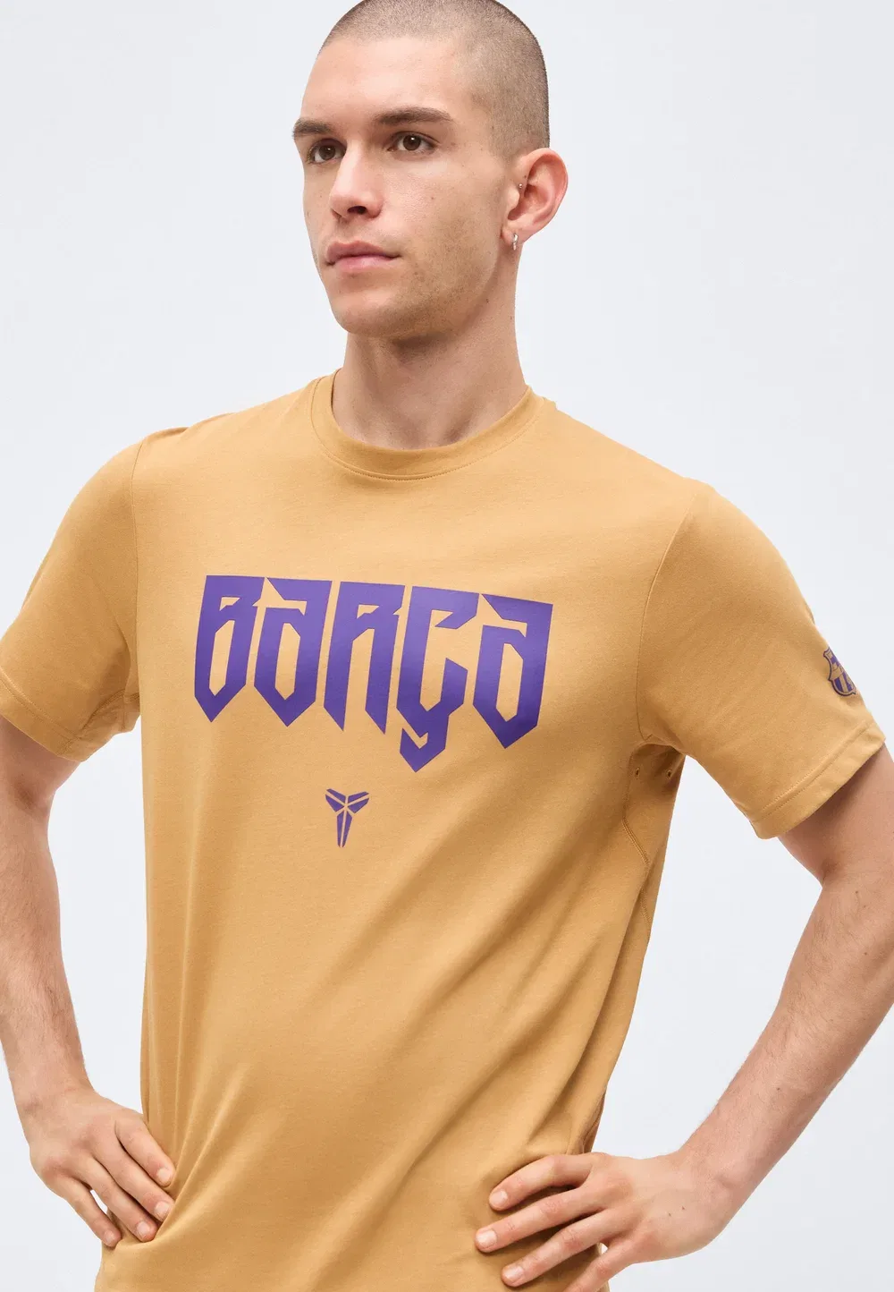 Основная форма ФКБ - клубная одежда Nike Performance, Elemental Gold-Coloured/Field Purple — фото 4