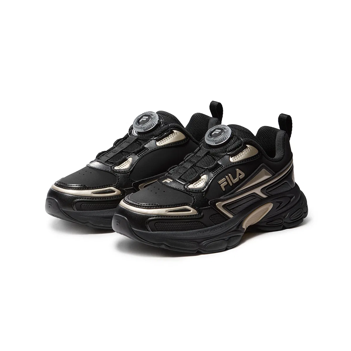 Детские кроссовки с синтетической кожей Running Shoes Kids FILA KIDS — фото 4
