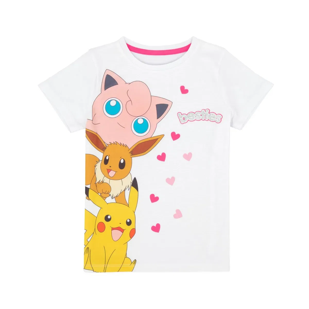 Детская пижама с длинным рукавом и длинными штанинами Frills Pokemon, Pink — фото 4