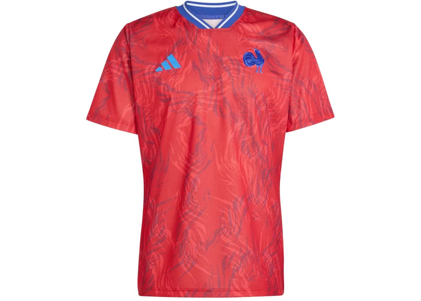 Мужская джерси Prematch Jersey Adidas, Collegiate Red