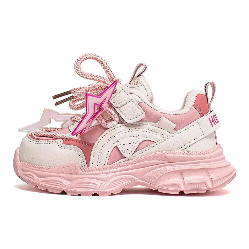 Детские кроссовки с низким верхом HOBIBEAR, Pink White
