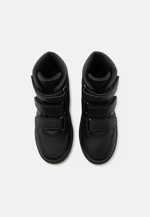 Кроссовки высокие из искусственной кожи Yourturn Kids Black, черный — фото 4