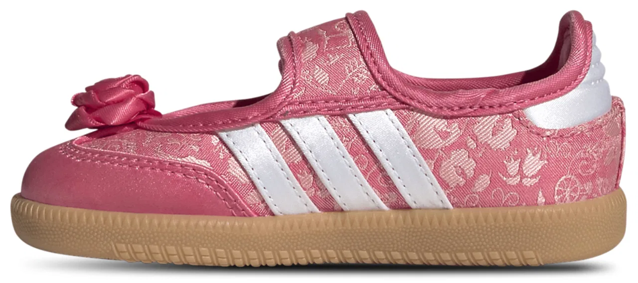 Детские кроссовки для девочек с принтом Samba Jane adidas, Supplier Colour Supplier Colour Gum — фото 2