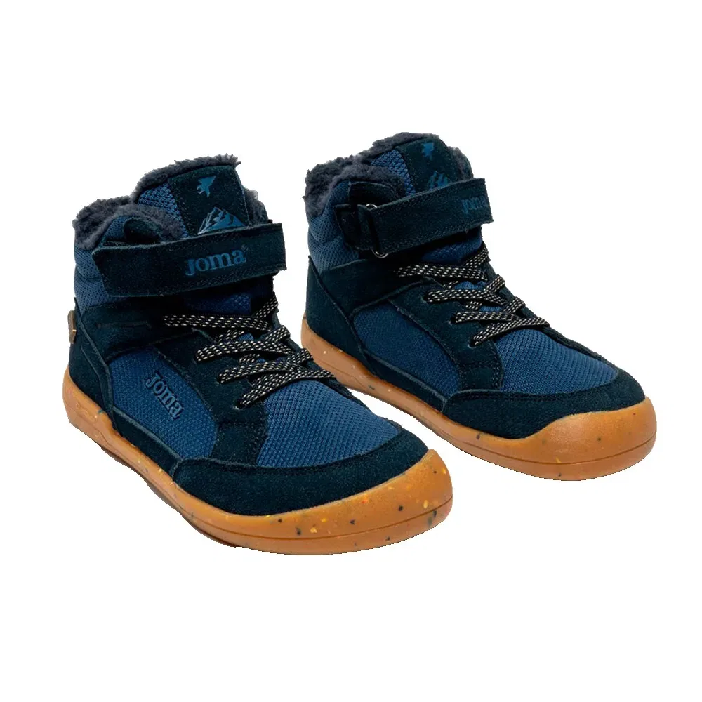 Детские кроссовки для мальчиков с мембраной Coco V Barefoot Joma, Blue — фото 2