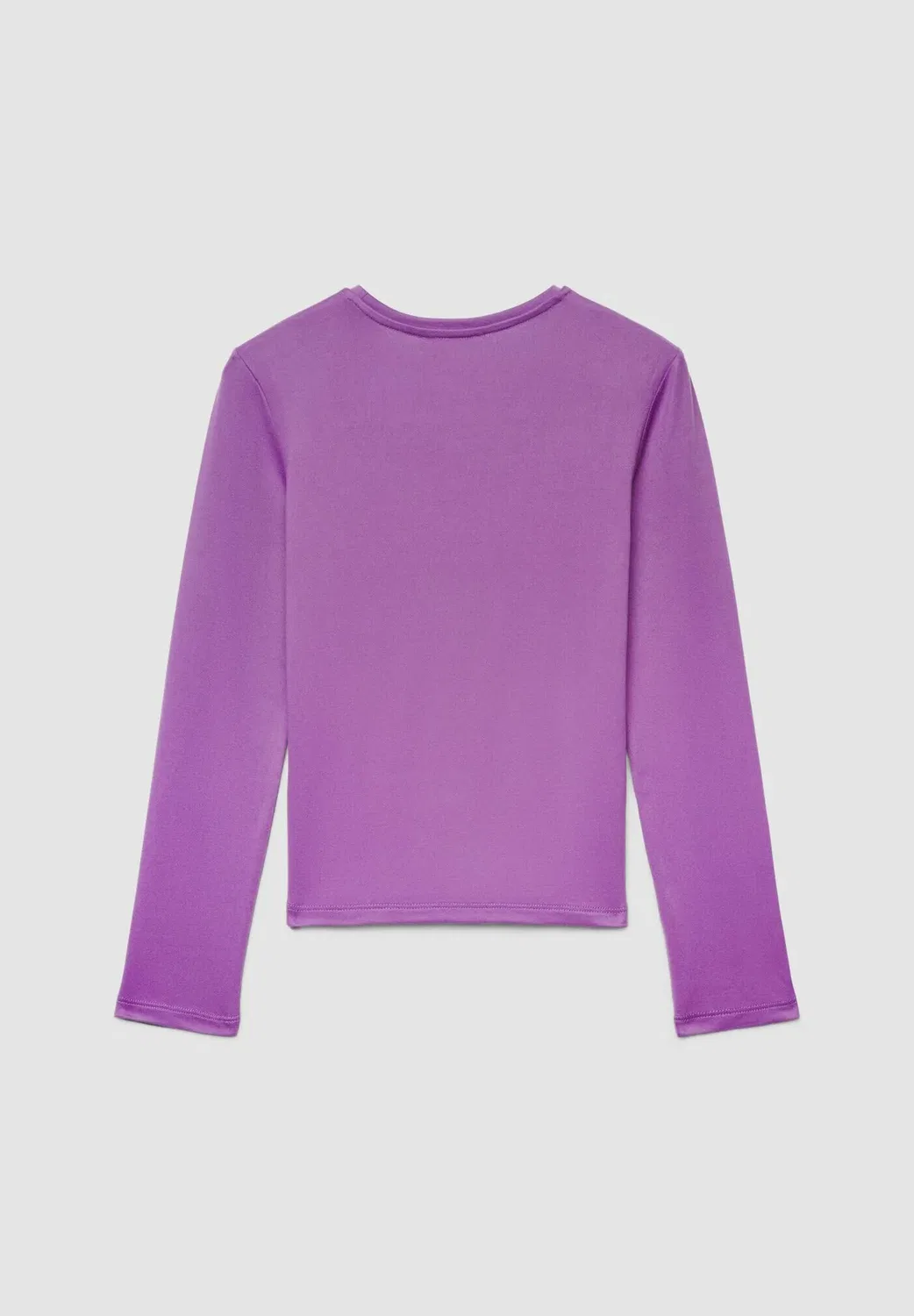 Pack 3 t-shirt a manica lunga tinta unita - long sleeved top Terranova, Ametista — фото 3