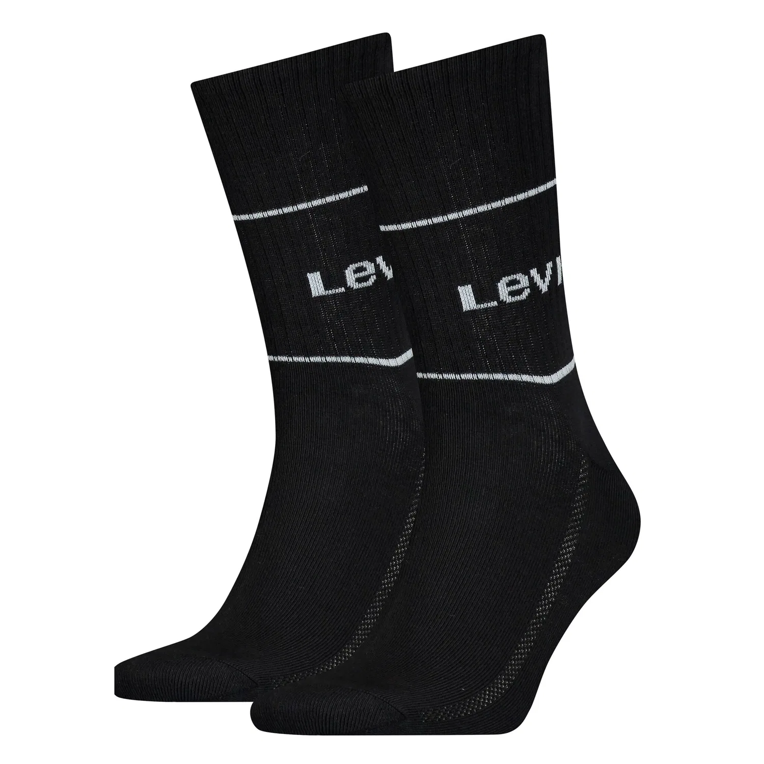 Мужские спортивные носки с логотипом Levi's, Black