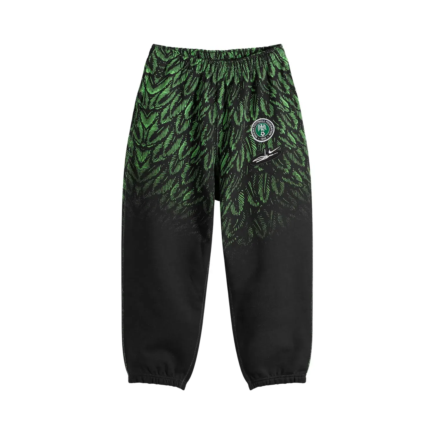 Флисовые брюки Nike Nigeria x Slawn, черный