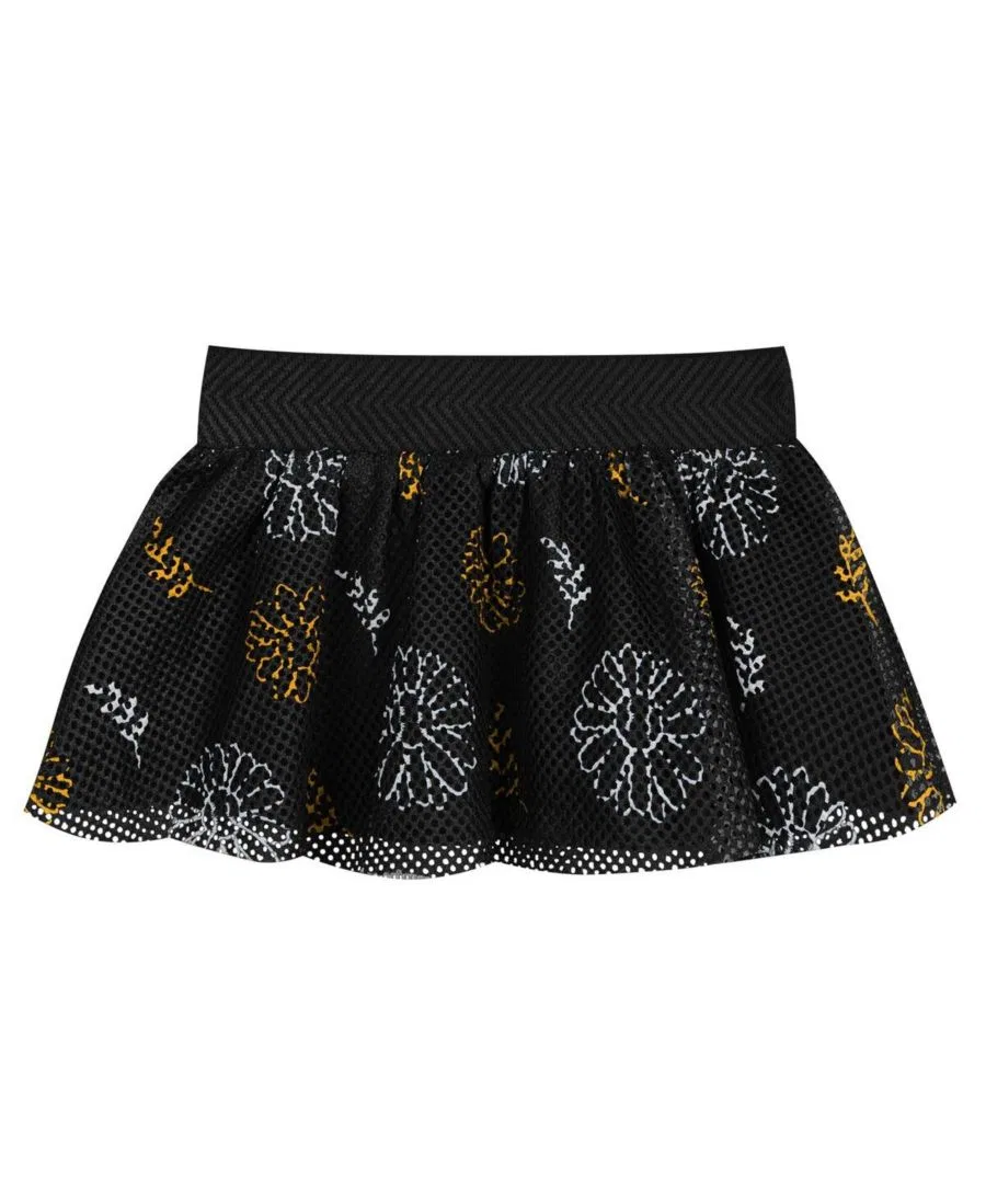 Комплект из боди, юбки и повязки на голову Sweet Catcher Outerstuff, White Black — фото 4