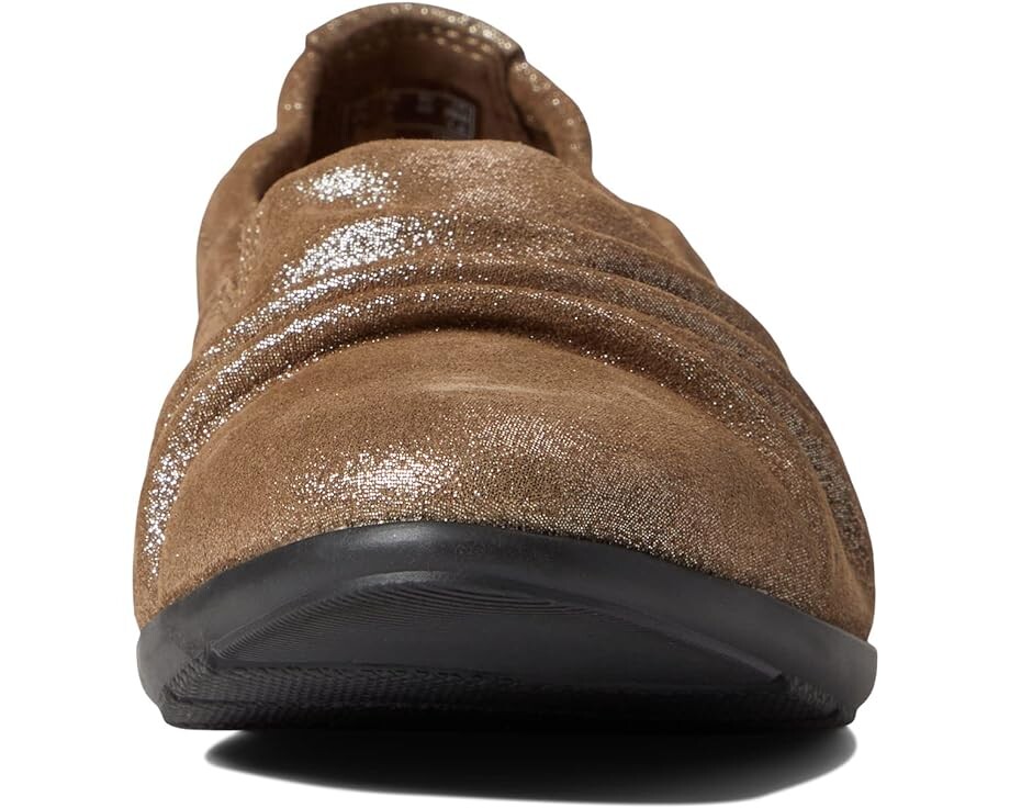 Балетки Clarks Jenette Ruby, цвет Pewter Metallic Suede — фото 2