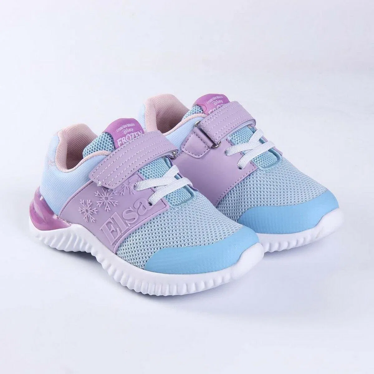 Детские спортивные кроссовки с LED-подсветкой Frozen Elsa Disney Frozen, Blau — фото 2