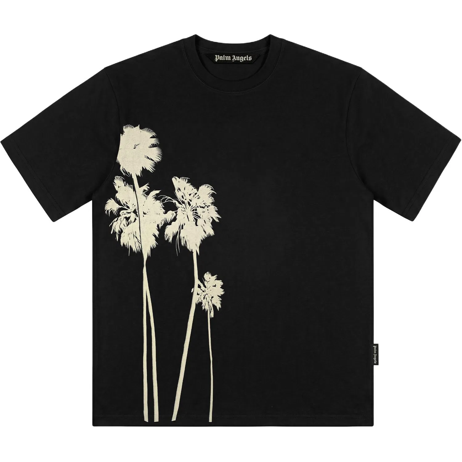 Футболка детская унисекс с круглым вырезом Navy Blue PALM ANGELS — фото 3