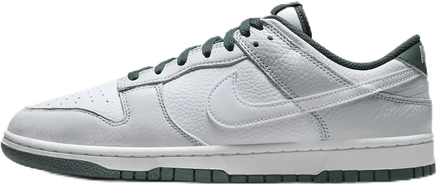 Мужские кроссовки NIKE Dunk Low Retro Se, белый/зеленый