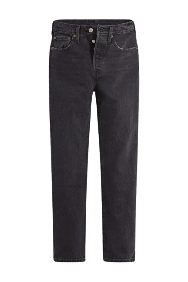 Женские джинсы с заниженной талией 501 crop local tr off topic Levi'S, Black