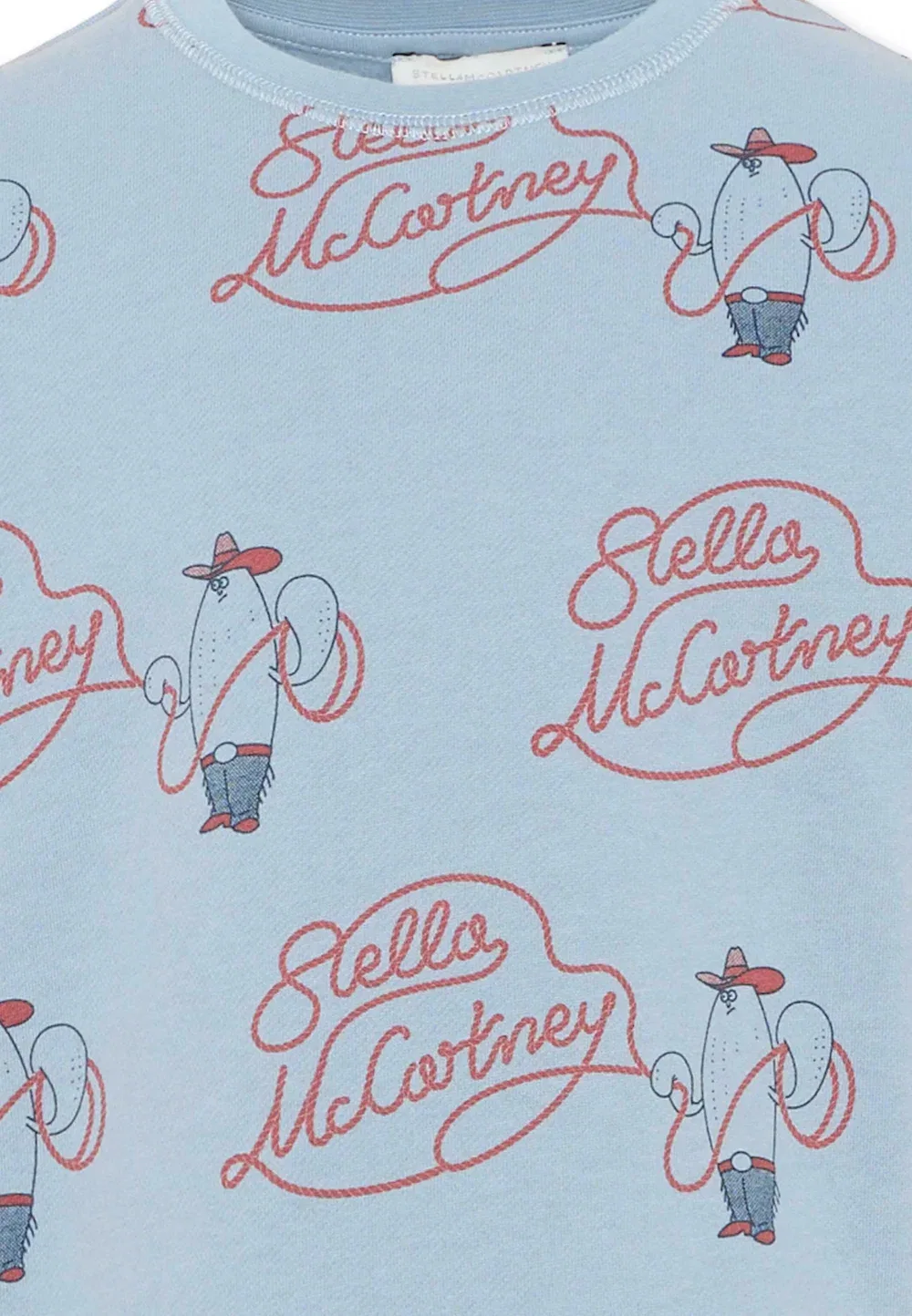 Фелпа - толстовка Stella Mccartney Kids, Light Blue — фото 3