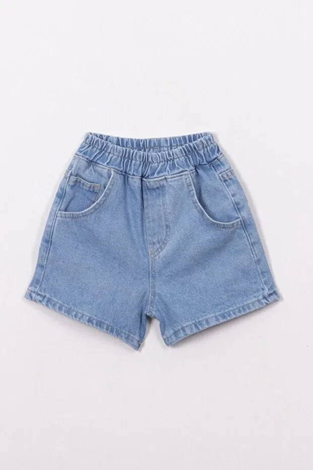 Детские шорты для девочек джинсовые Daisydolly, Blue
