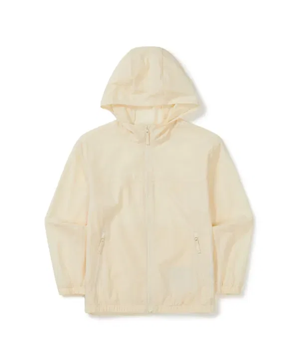 Ветровка детская легкая, s25mkfwb92 Snowpeak Apparel Kids, пастельно-желтый — фото 2