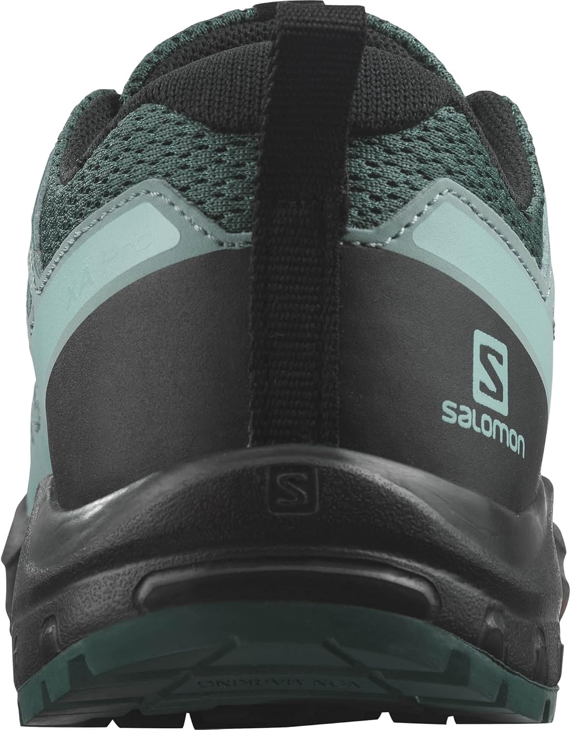 Детские кроссовки Salomon Xa Pro V8 для трейлраннинга (унисекс), черный/синий — фото 3