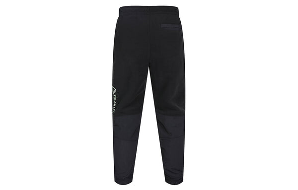 Брюки Air Jordan Winter Utility Cordura Stay Warm polar fleece Splicing Casual Sports Running Long Pants Black, черный — фото 2
