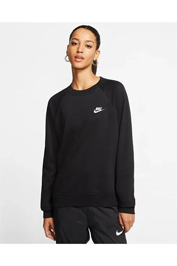 Женская футболка с длинным рукавом Nike, Black — фото 3