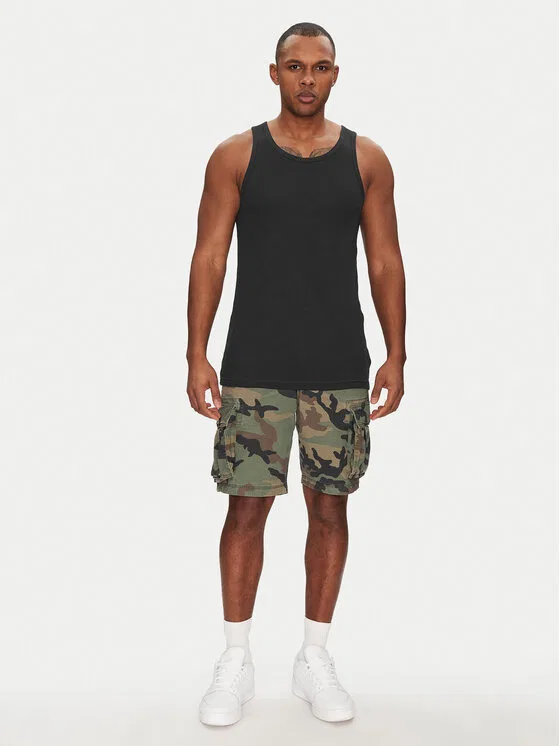 Комплект топов без рукавов regular fit Gap, черный — фото 3