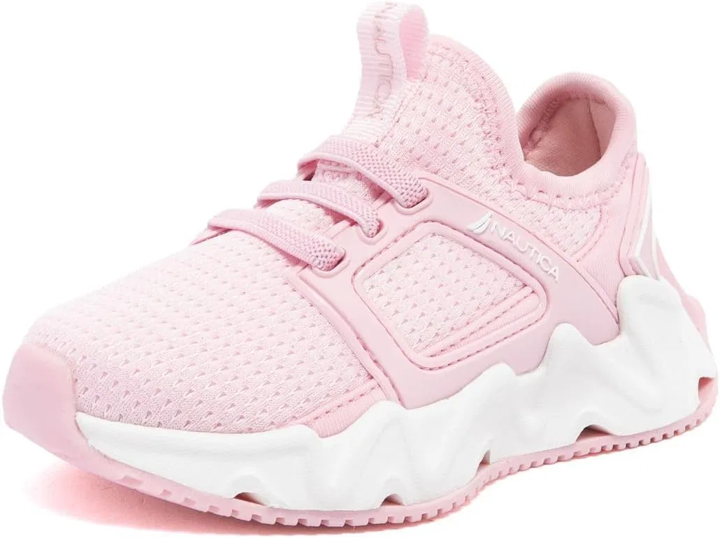 Детские кроссовки для девочек с шнуровкой Nautica, Ballerina White