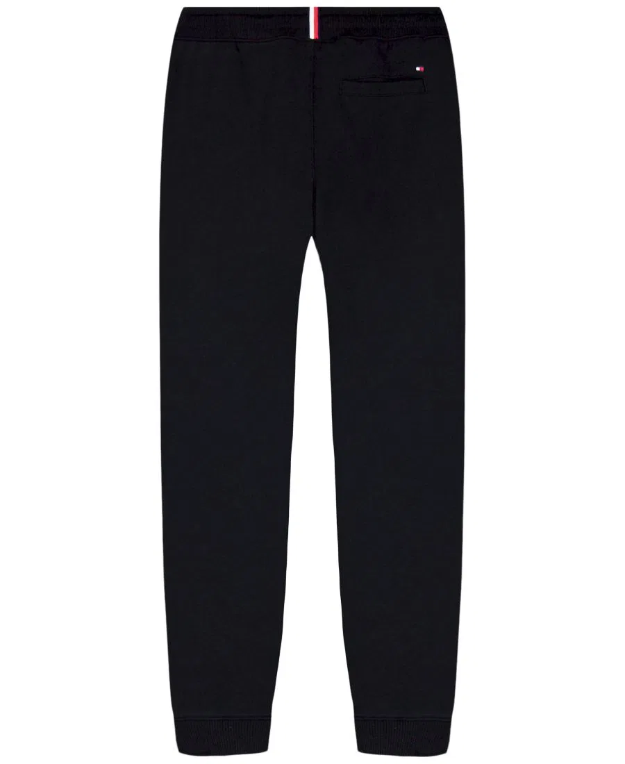 Джоггеры на кулиске Tommy Hilfiger, Black — фото 4