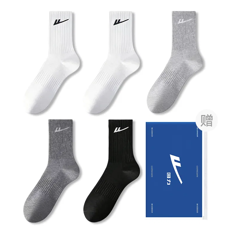 Детские носки-гольфы с длинным носком, комплект из 5 пар, Classic Cotton Socks, WARRIOR