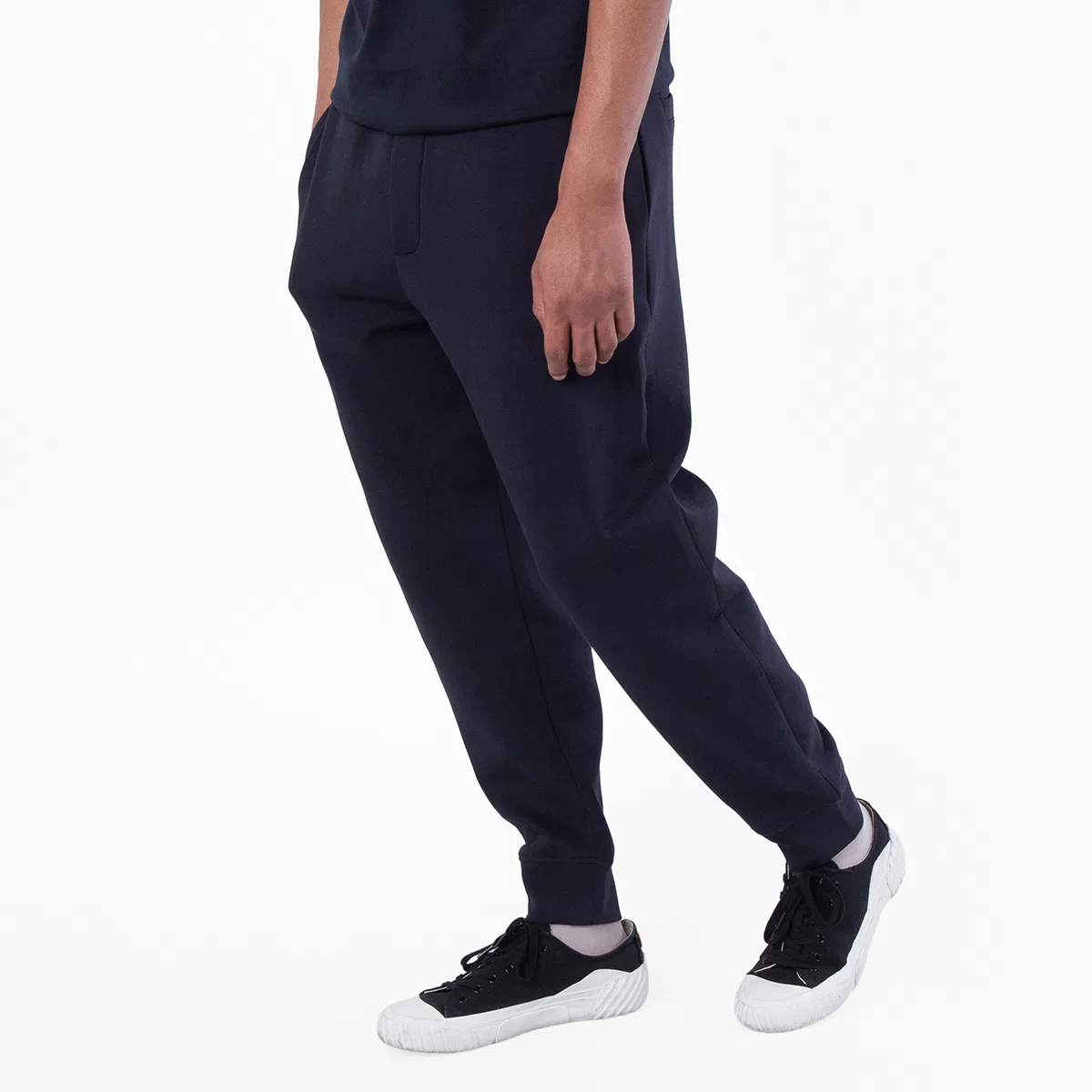 Джоггеры с вышивкой EA Logo Emporio Armani, Blu Navy — фото 2
