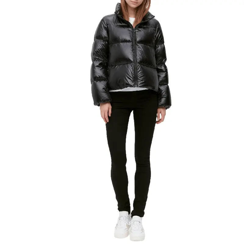 Женский пуховик Uniqlo Ultra Light Down Shiny, черный
