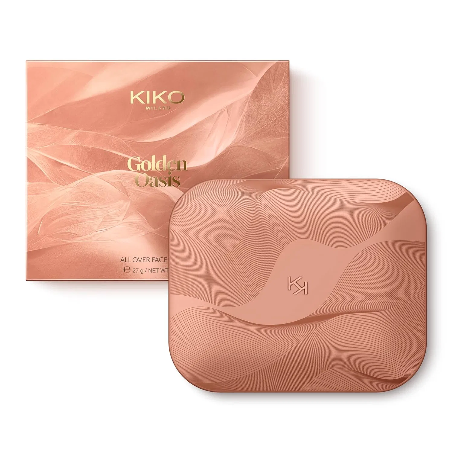 Палетка для лица All Over Face Palette, KIKO Milano, 02 Medium to Dark — фото 4