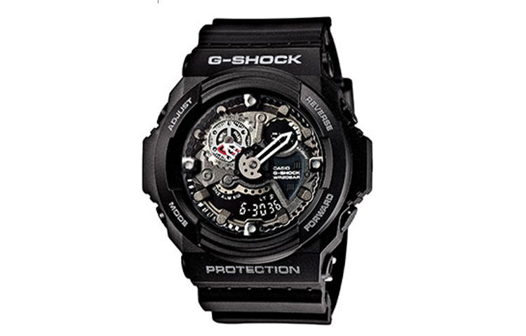 

CASIO Часы Men Black Watch GA-300-1A, Black Dial