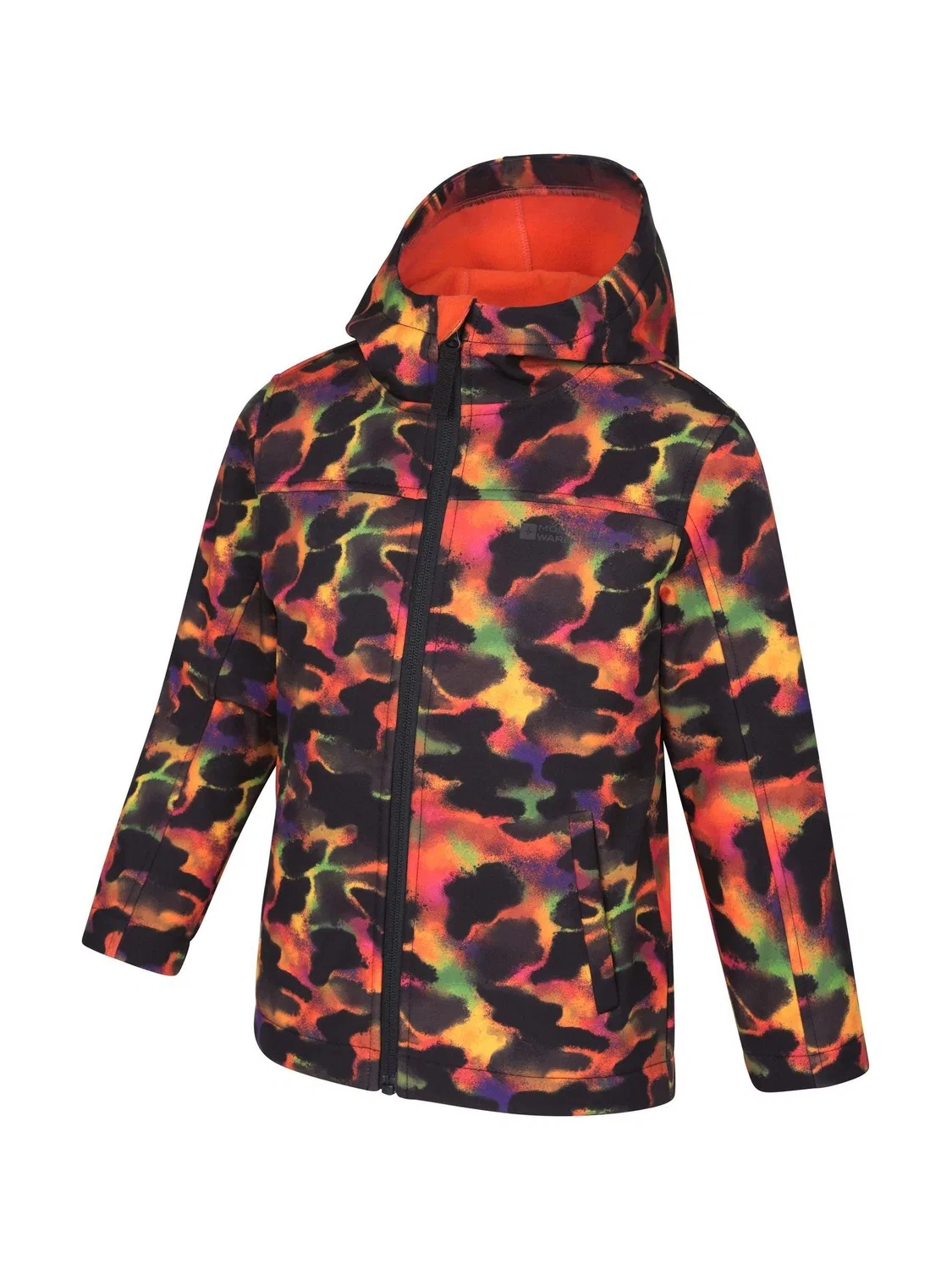 Куртка софтшелл Exodus Kids Mountain Warehouse, Оранжевый — фото 3