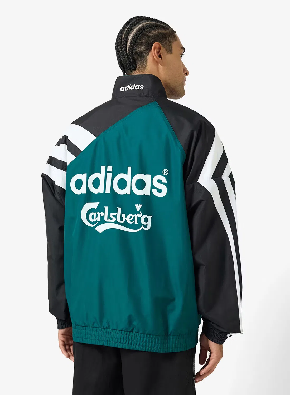 Куртка спортивная с длинным рукавом Liverpool FC Track Top 95 Adidas, зеленый — фото 2