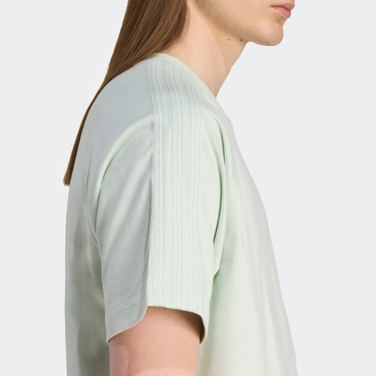 Мужская футболка свободного кроя Premium Essentials Adidas Originals, Linen Green — фото 4