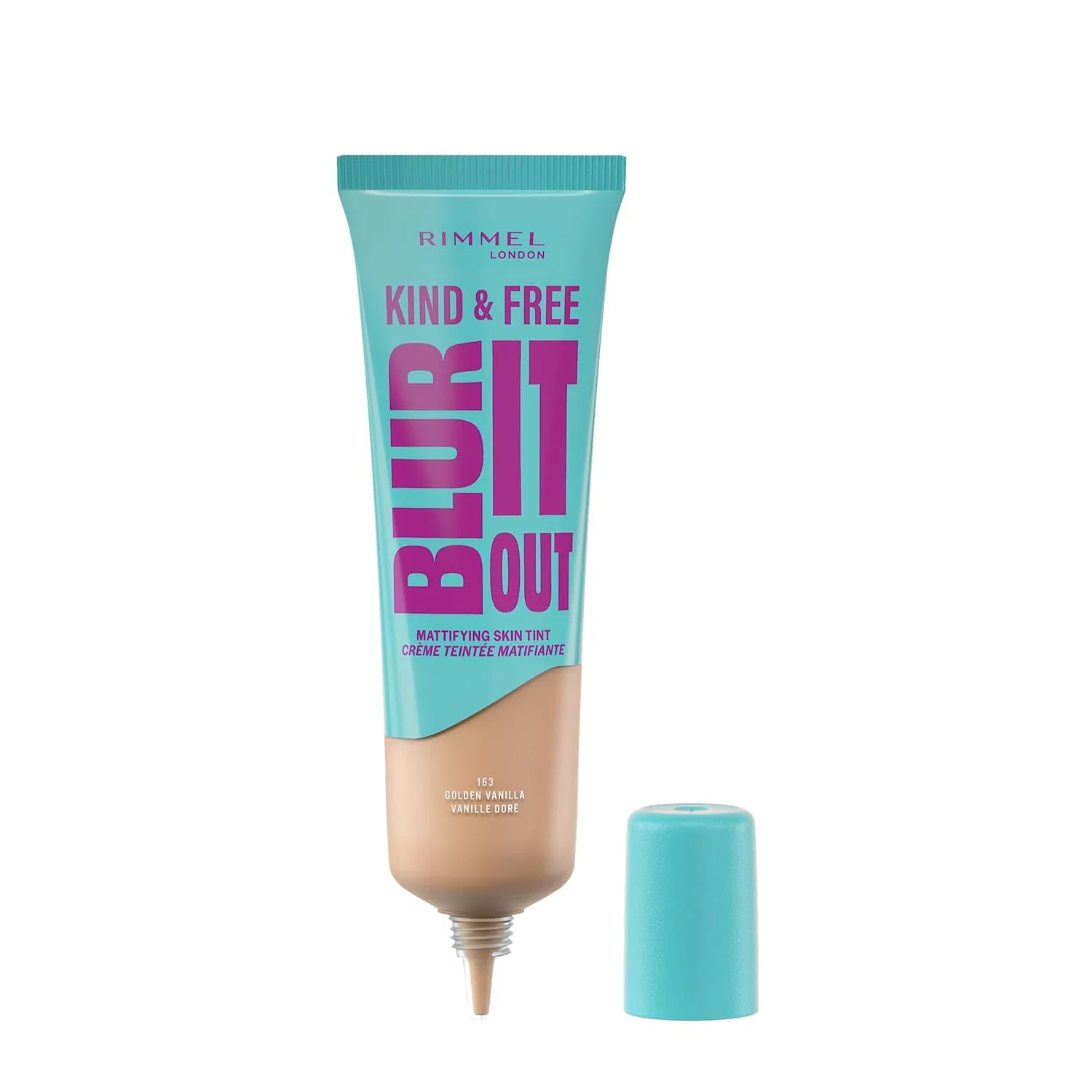Матирующий тональный крем Rimmel, 30 ml, 163 Golden Vanilla