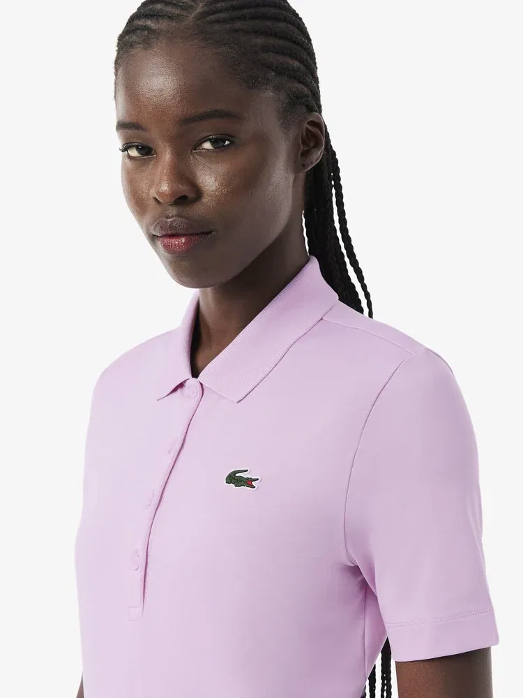 Футболка поло LACOSTE PF0081-56G, Розовая — фото 2