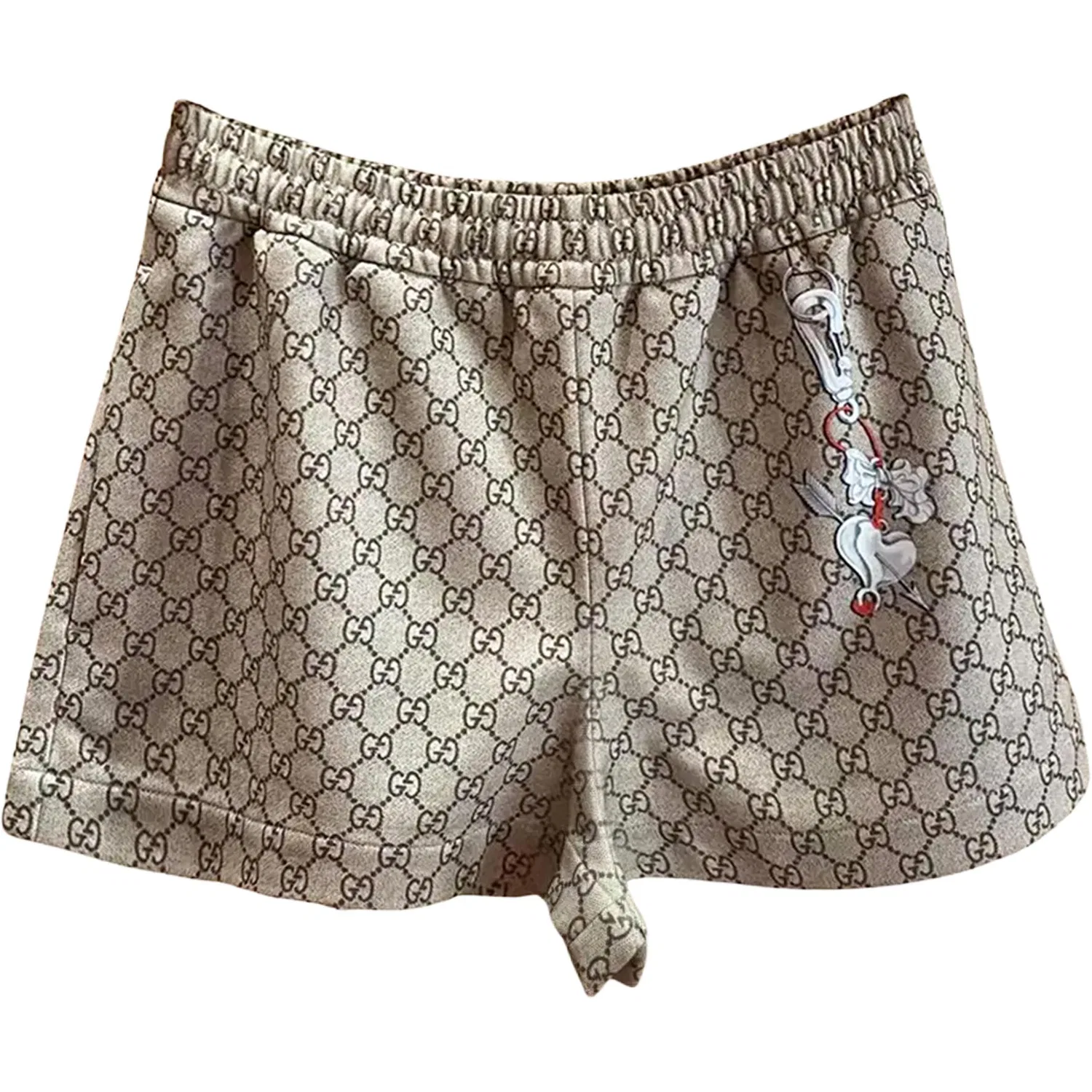 Женские шорты Casual GUCCI, Beige Brown