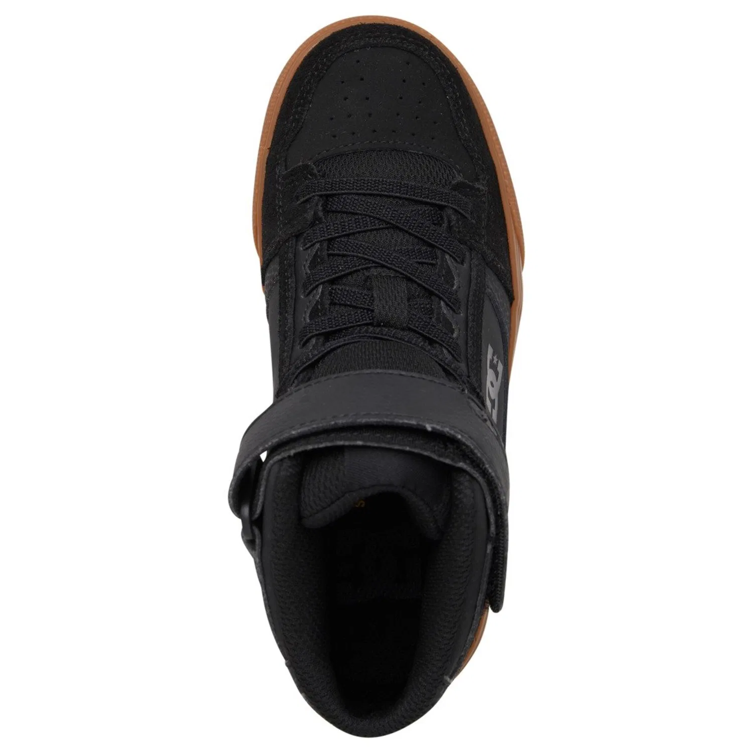 Детские кроссовки высокие DC Shoes, Black/Gum — фото 4