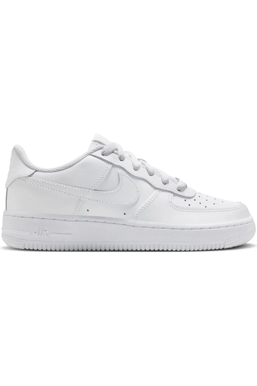 Детские кроссовки баскетбольные Air Force 1 Nike, 100 белый/белый/белый/белый — фото 3