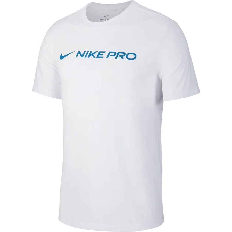Футболка мужская с принтом Nike Dri-FIT, Белый — фото 4