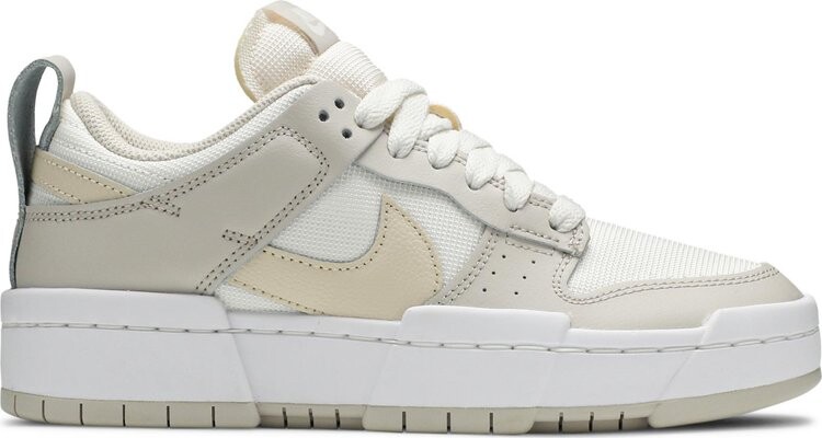 

Кроссовки Nike Wmns Dunk Low Disrupt 'Sail', кремовый, Бежевый, Кроссовки Nike Wmns Dunk Low Disrupt 'Sail', кремовый