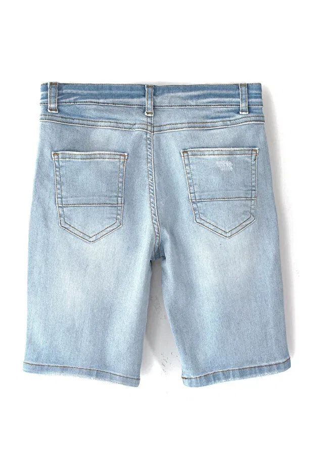 Детские шорты джинсовые с градиентом Urban-Denim Flex Series Dobakids, Blue — фото 2