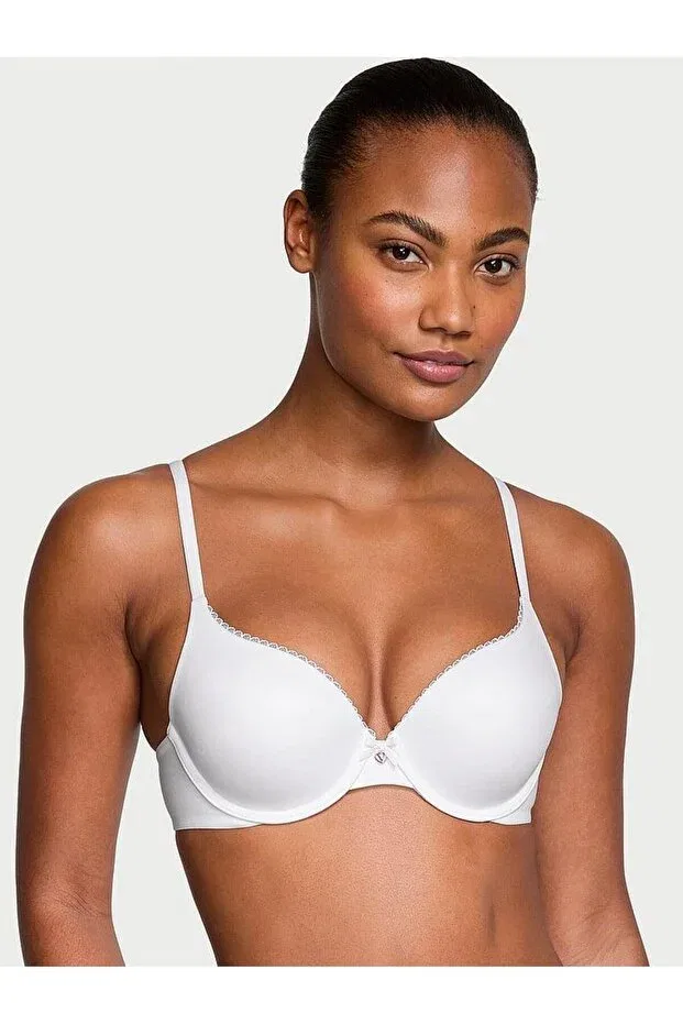 Женский бюстгальтер с пуш-ап Smooth Push-Up Gathering Bra Victoria'S Secret, White