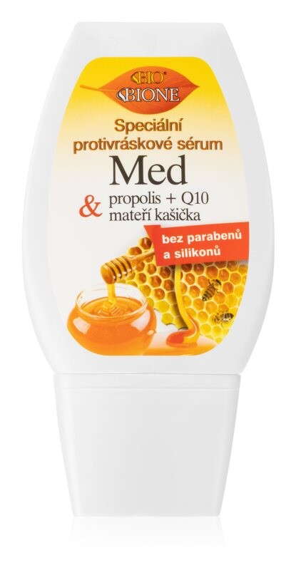 

Специальная сыворотка против морщин Bione Cosmetics Honey + Q10