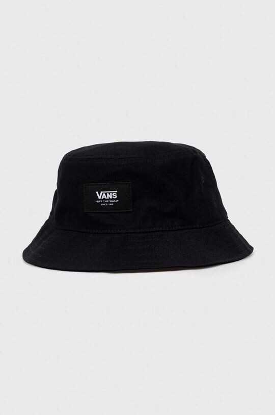 

Хлопчатобумажная шапка Vans, черный