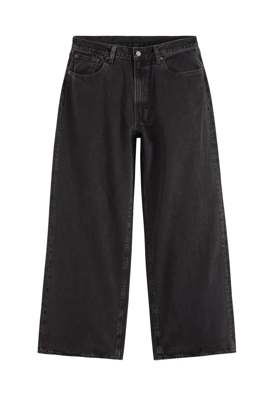 Джинсы LEVI'S Baggy Jeans 'Baggy Wide Leg' из черного денима
