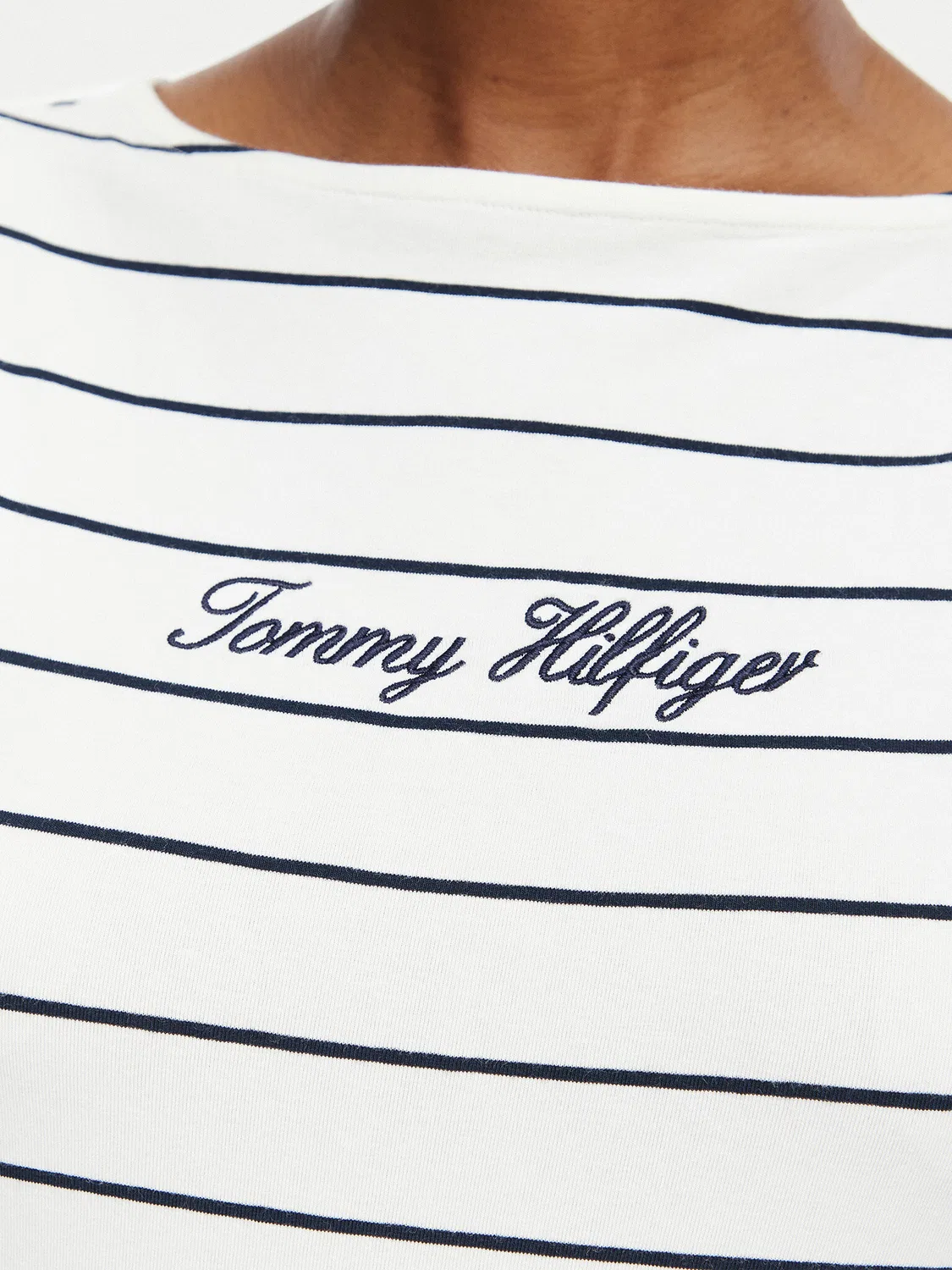 Женский топ стандартного кроя Classic Tommy Hilfiger, белый — фото 4