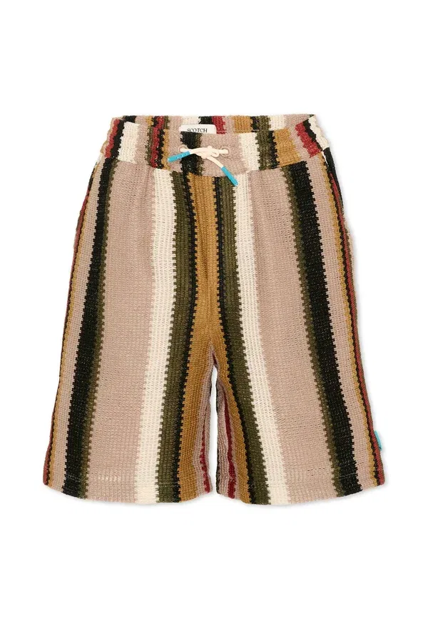 Шорты с узором в полоску Shorts Scotch & Soda, Multi-coloured, мультиколор